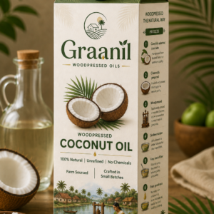 Graanil Woodpressed Coconut Oil - 1L