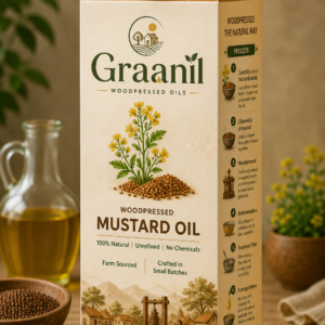 Graanil Woodpressed Mustard Oil - 1L