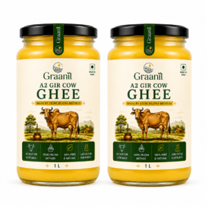 A2 Gir Cow Ghee - 1L + 1L Combo